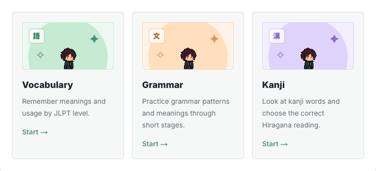 Learn japanese