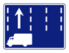 Lane Designation for Specific Vehicle Types